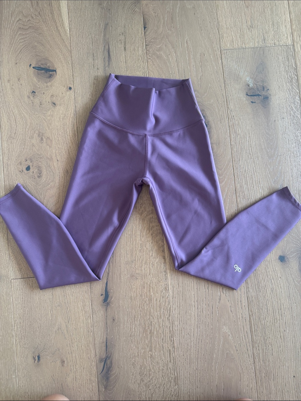 ALO Yoga Mauve High-Rise Leggings - Picture 1 of 3